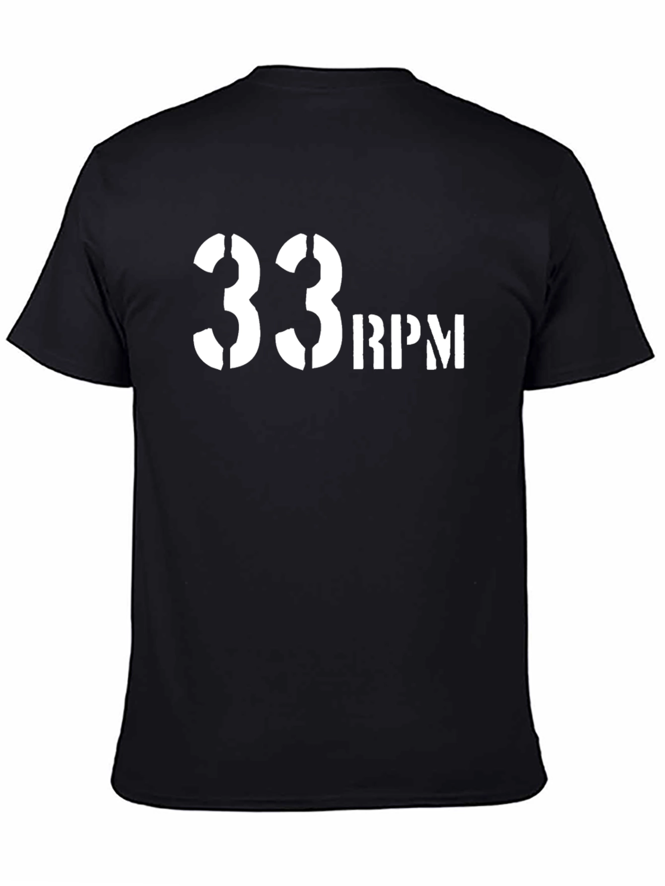 33 RPM Record Speed T-Shirt - Classic Music Tee