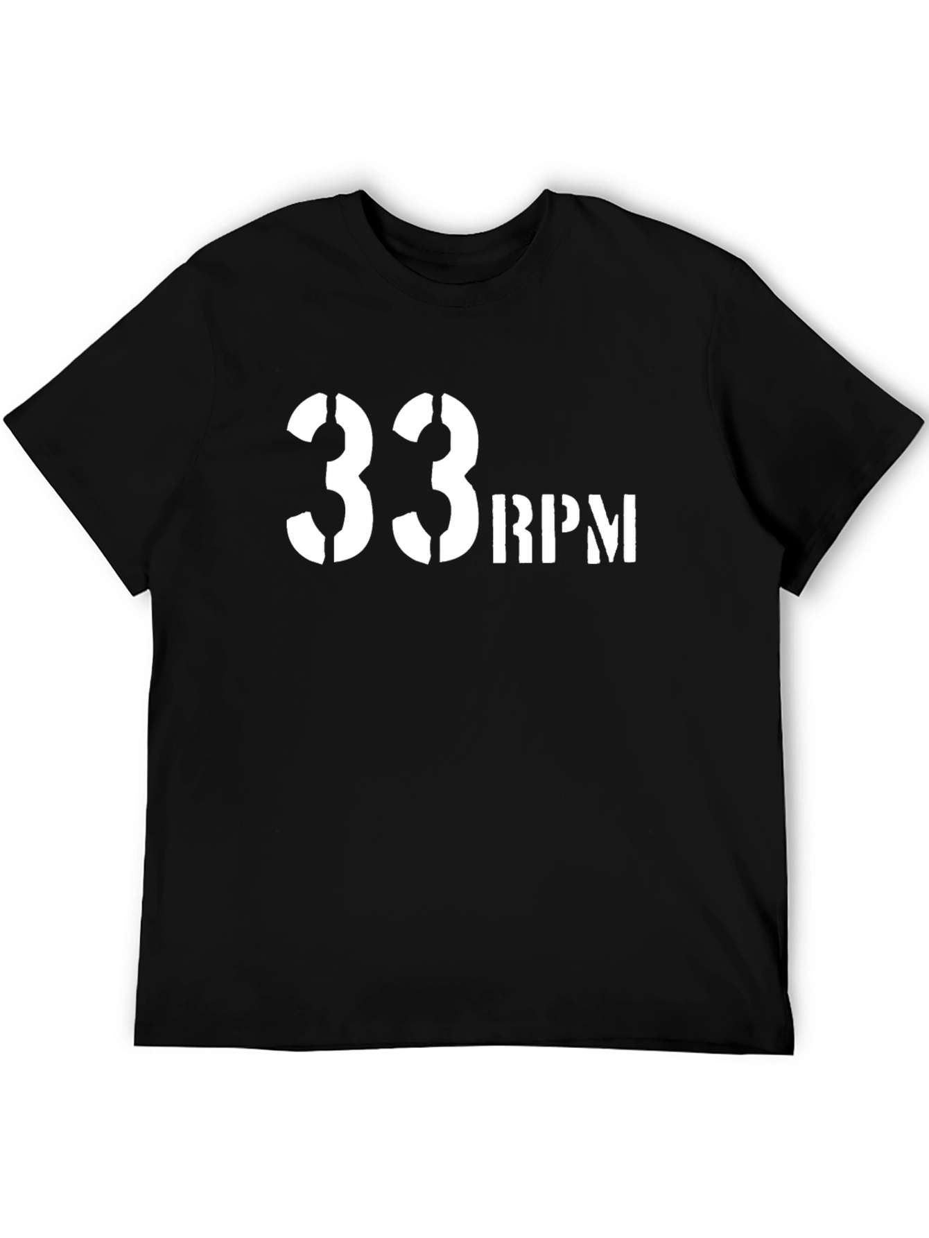 33 RPM Record Speed T-Shirt - Classic Music Tee