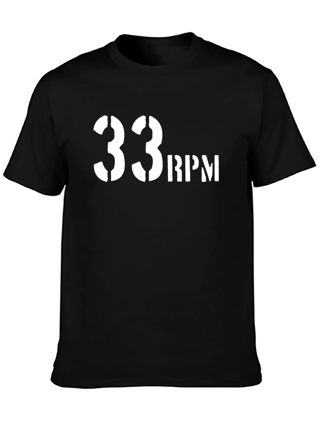 33 RPM Record Speed T-Shirt - Classic Music Tee