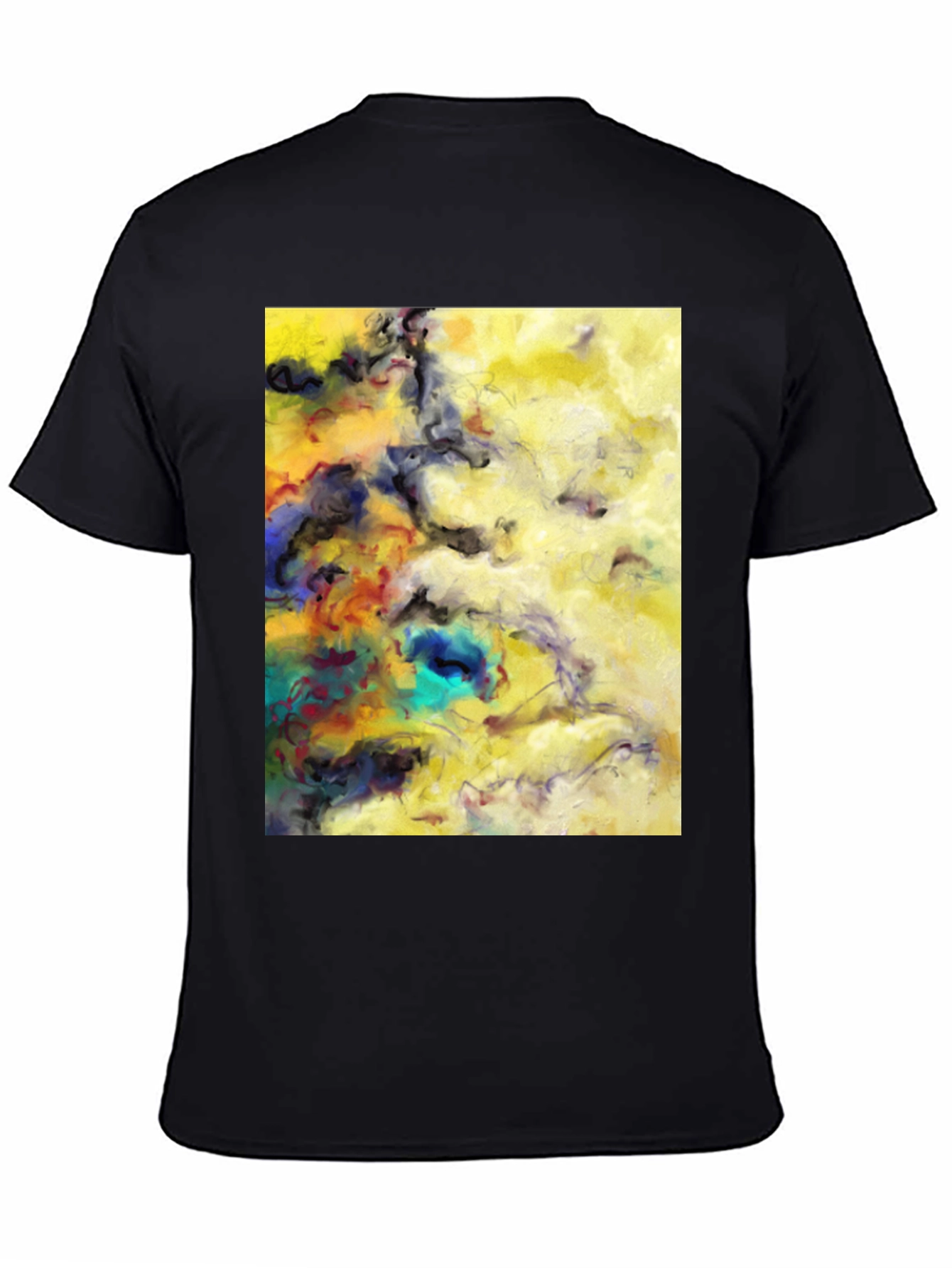 Abstract Art Graphic Tee - Modern Artistic Design